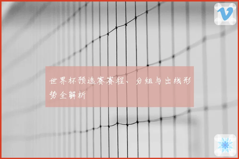世界杯预选赛赛程、分组与出线形势全解析
